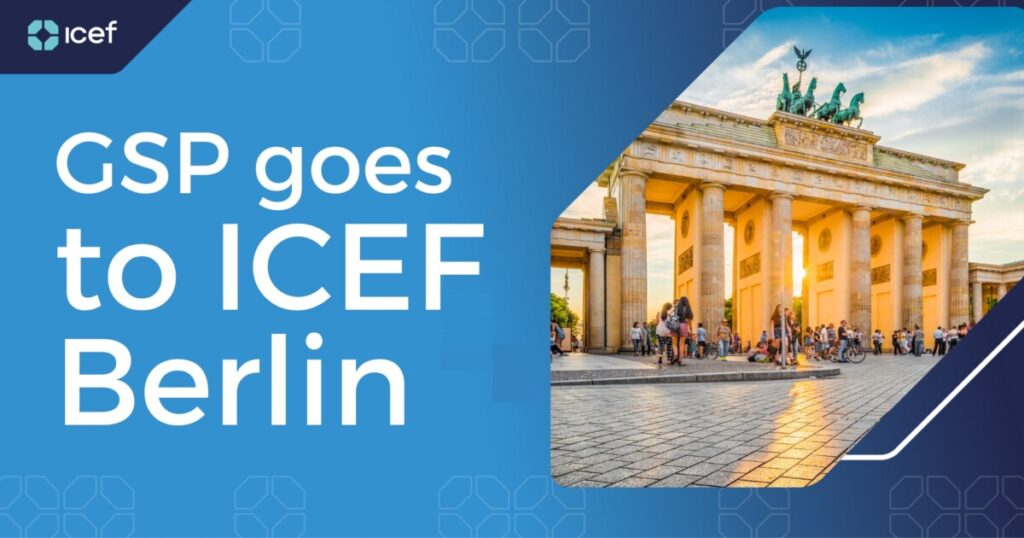 GSP goes to ICEF Berlin